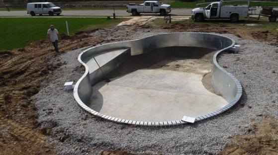 Organic Pool form inground